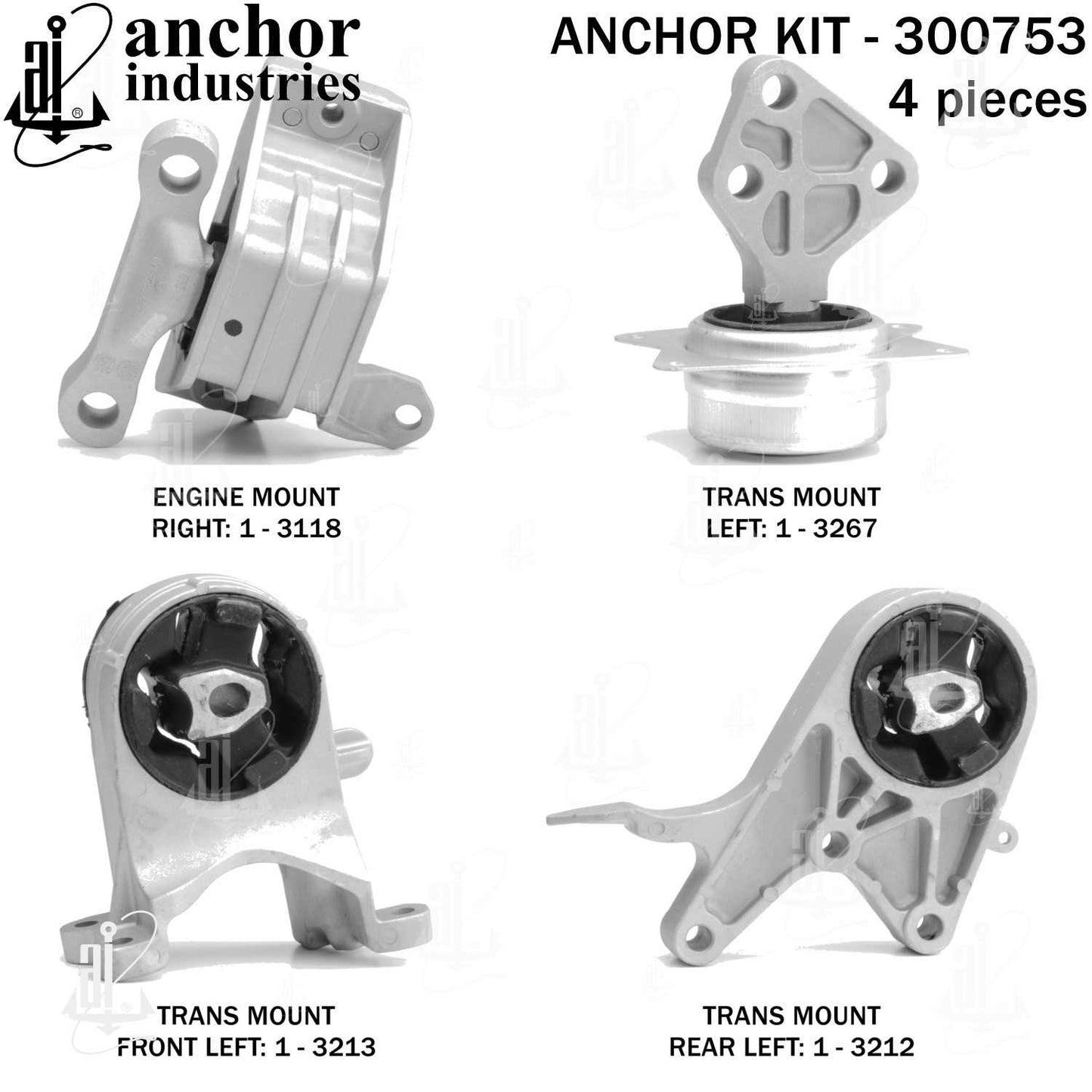Anchor Engine Mount Kit 300753
