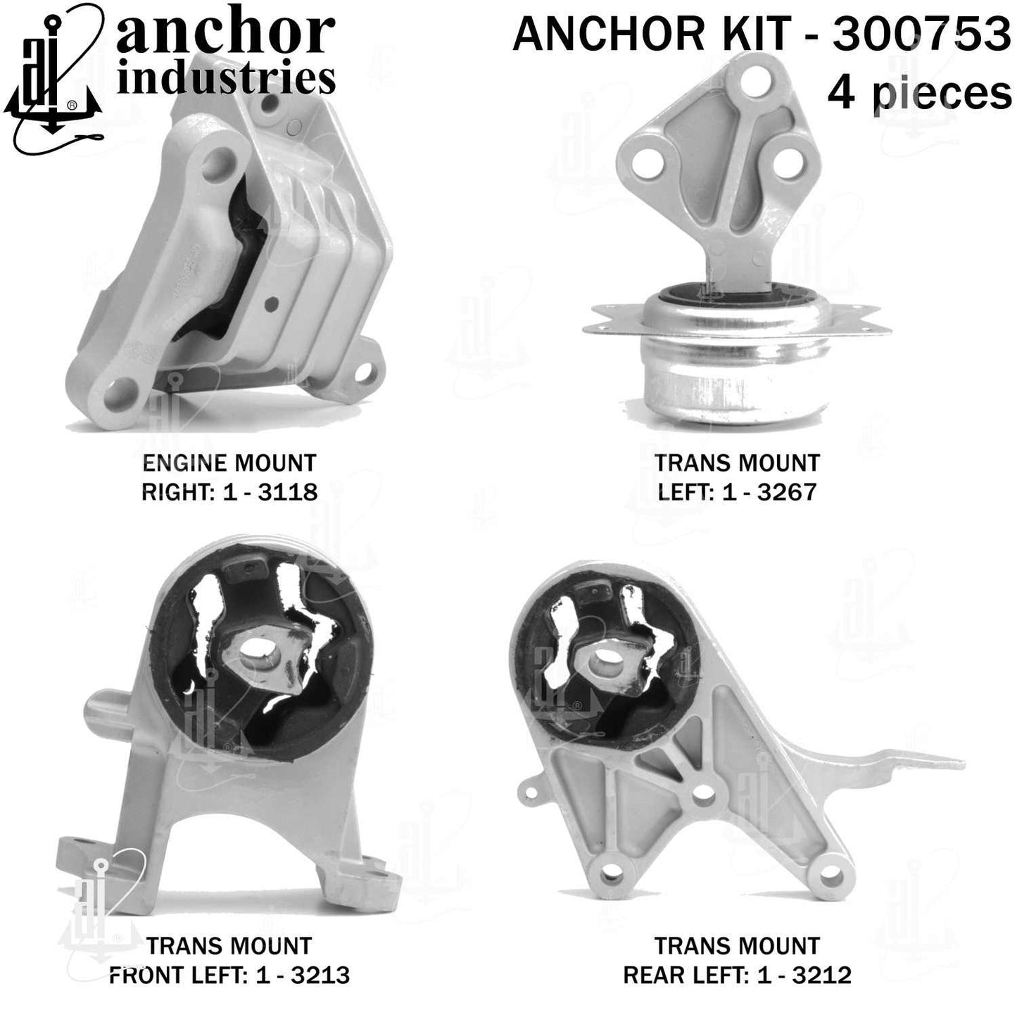 Anchor Engine Mount Kit 300753