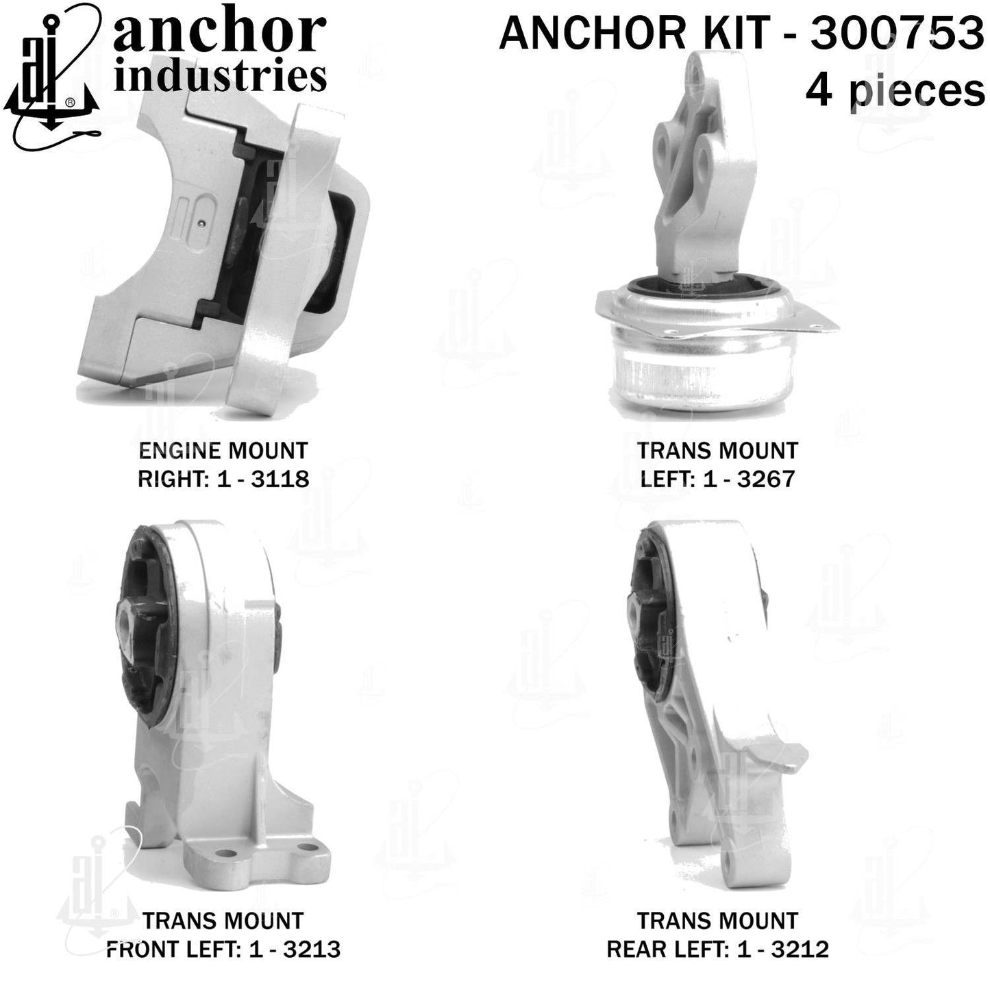 Anchor Engine Mount Kit 300753
