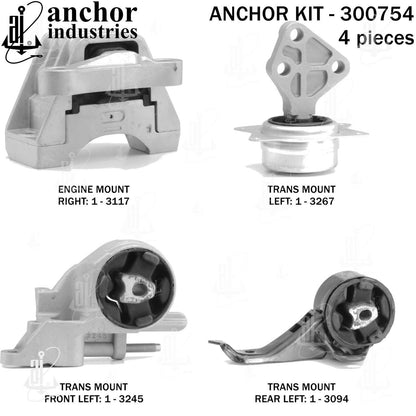 Anchor Engine Mount Kit 300754