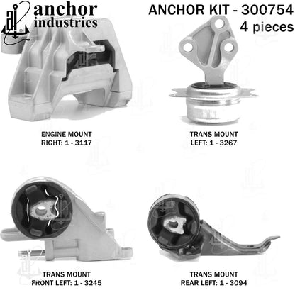Anchor Engine Mount Kit 300754