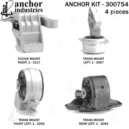 Anchor Engine Mount Kit 300754