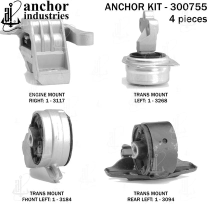 Anchor Engine Mount Kit 300755