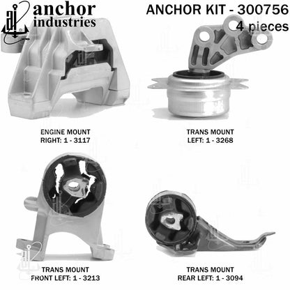 Anchor Engine Mount Kit 300756