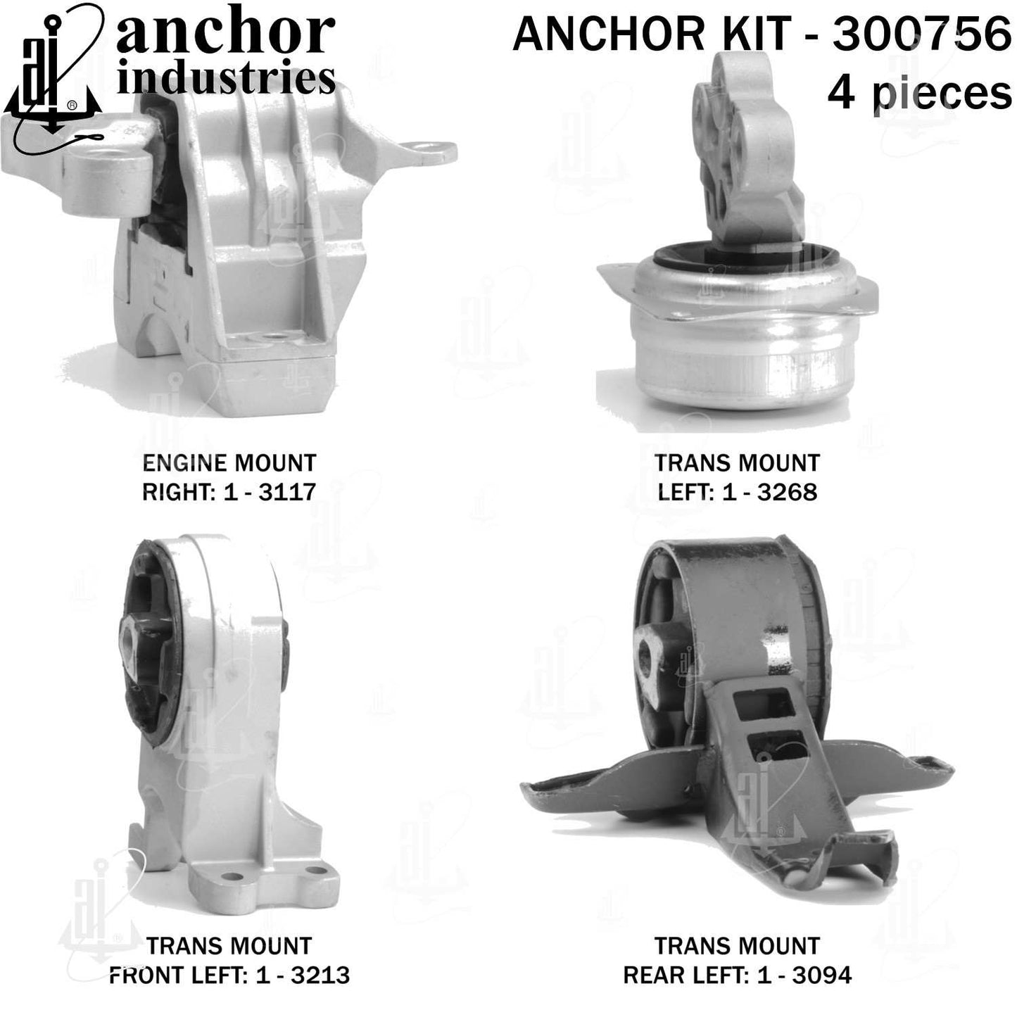 Anchor Engine Mount Kit 300756