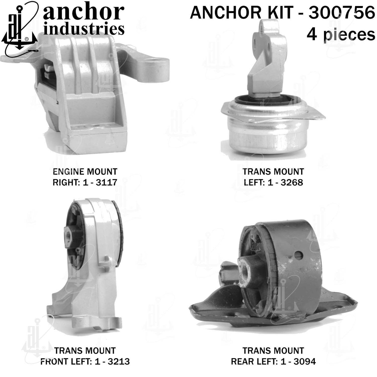 Anchor Engine Mount Kit 300756