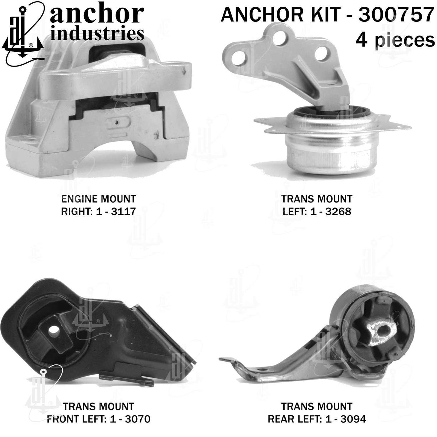 Anchor Engine Mount Kit 300757