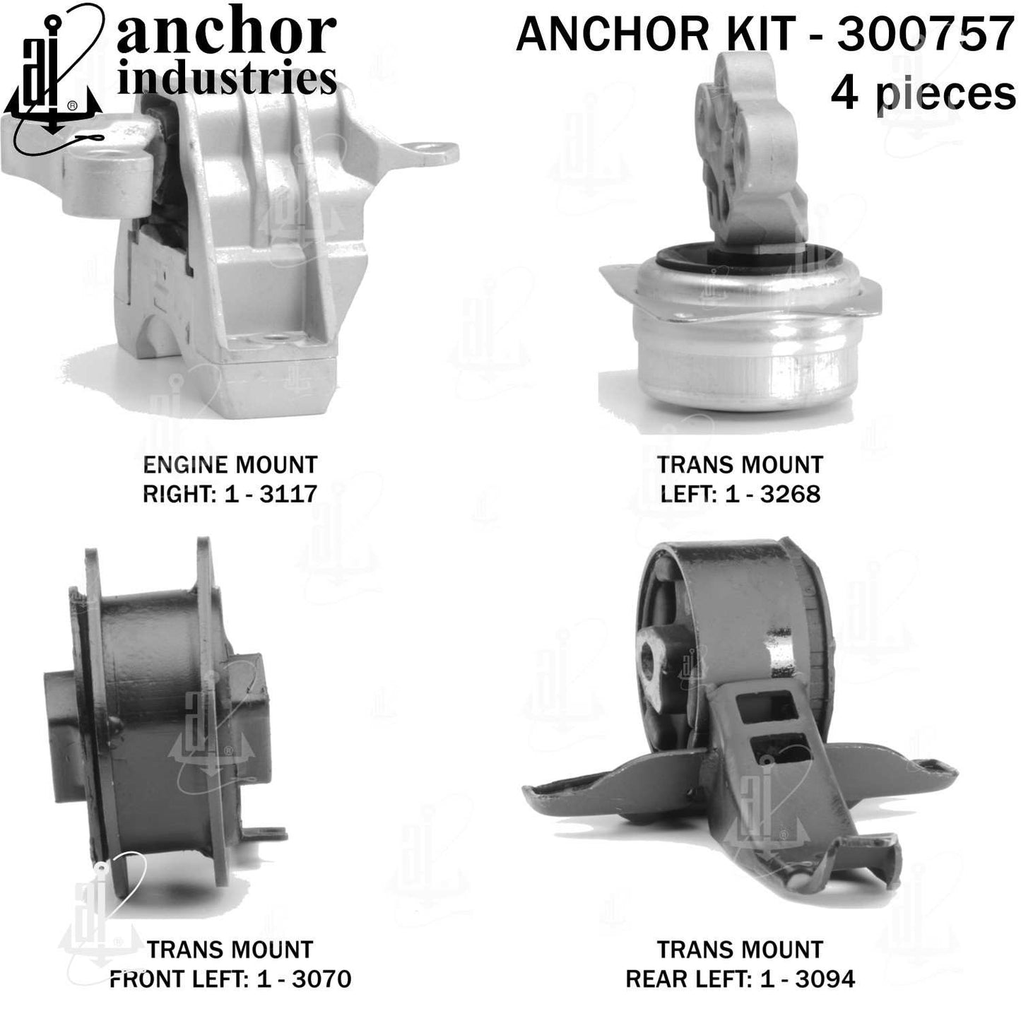 Anchor Engine Mount Kit 300757