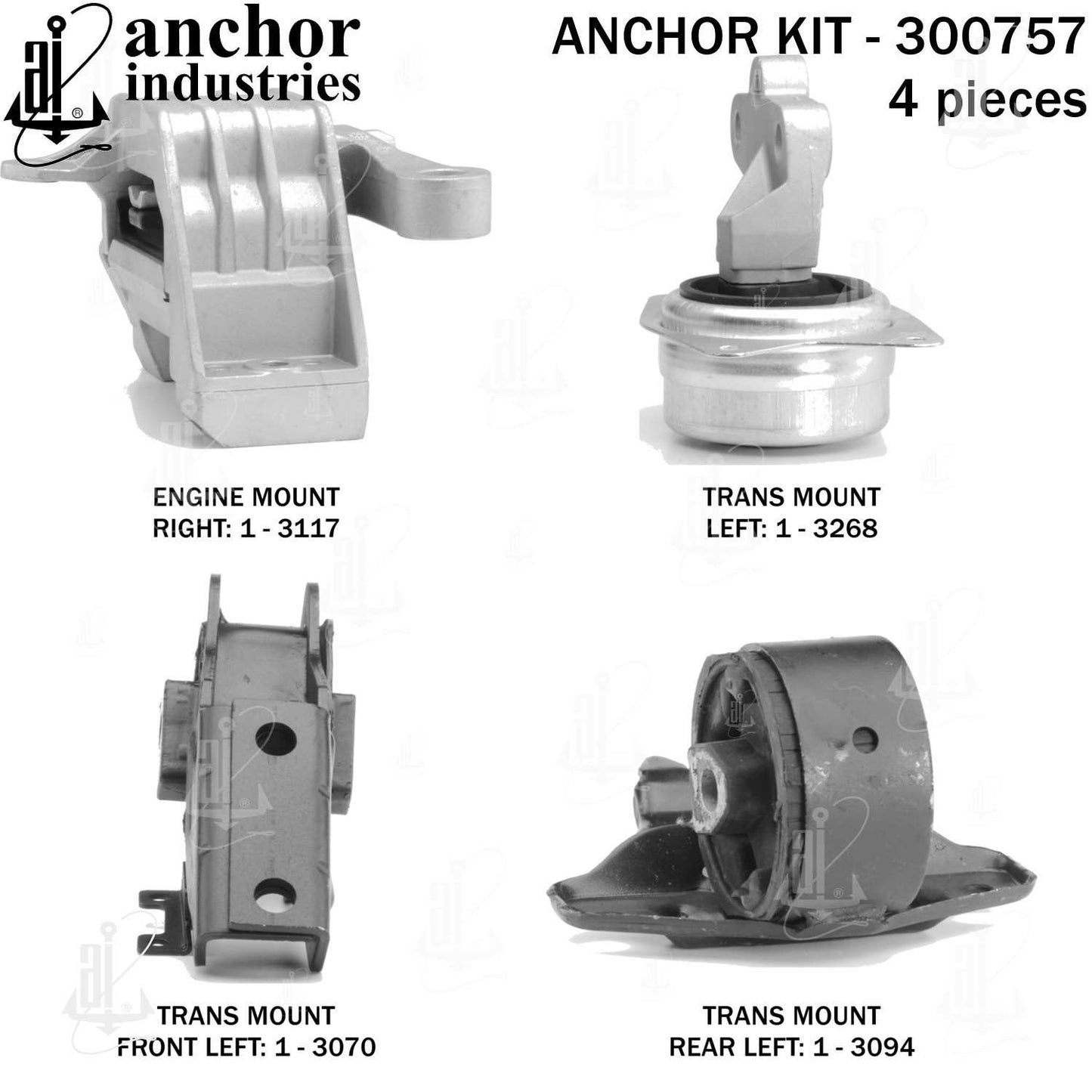 Anchor Engine Mount Kit 300757