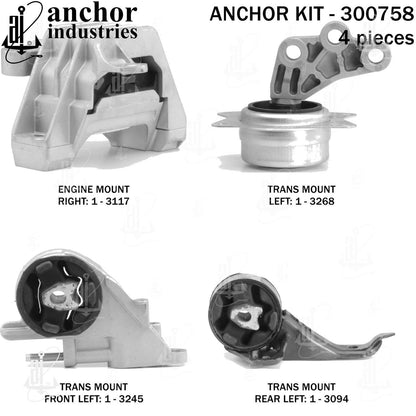 Anchor Engine Mount Kit 300758
