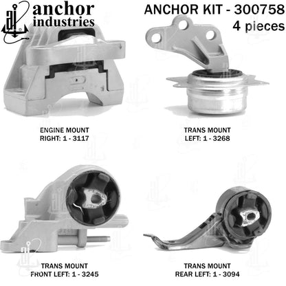 Anchor Engine Mount Kit 300758