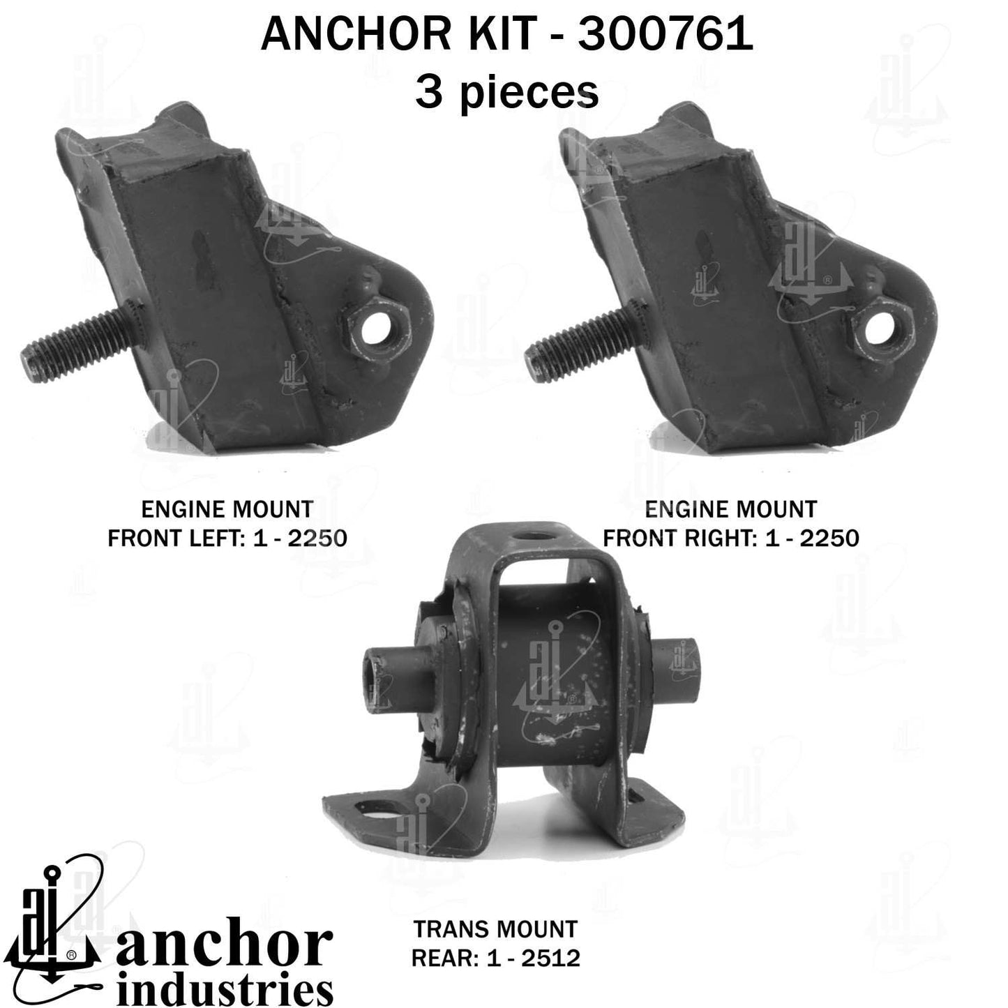 Anchor Engine Mount Kit 300761