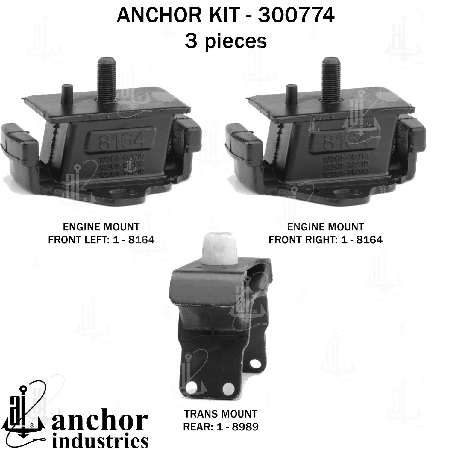 Anchor Engine Mount Kit 300774 image 5