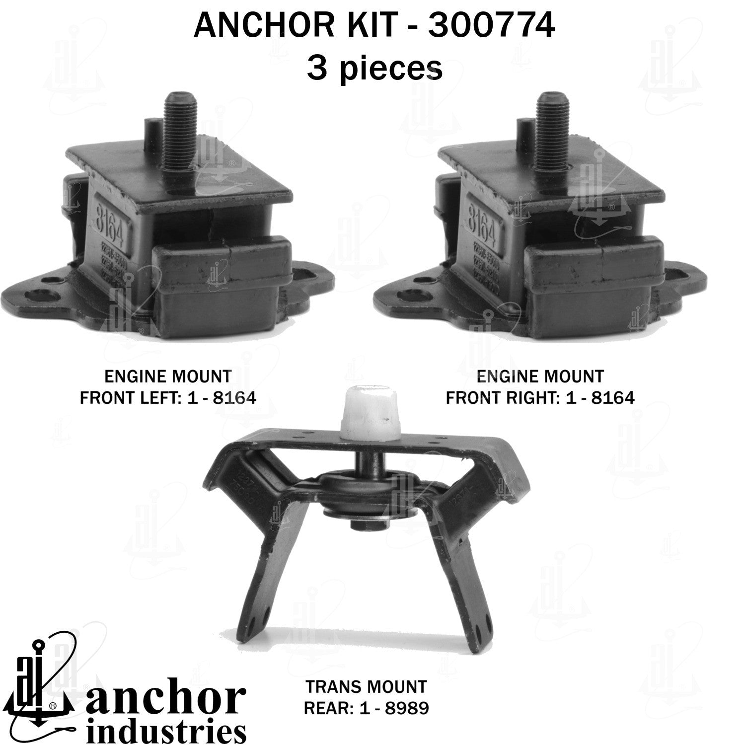 Anchor Engine Mount Kit 300774 image 4