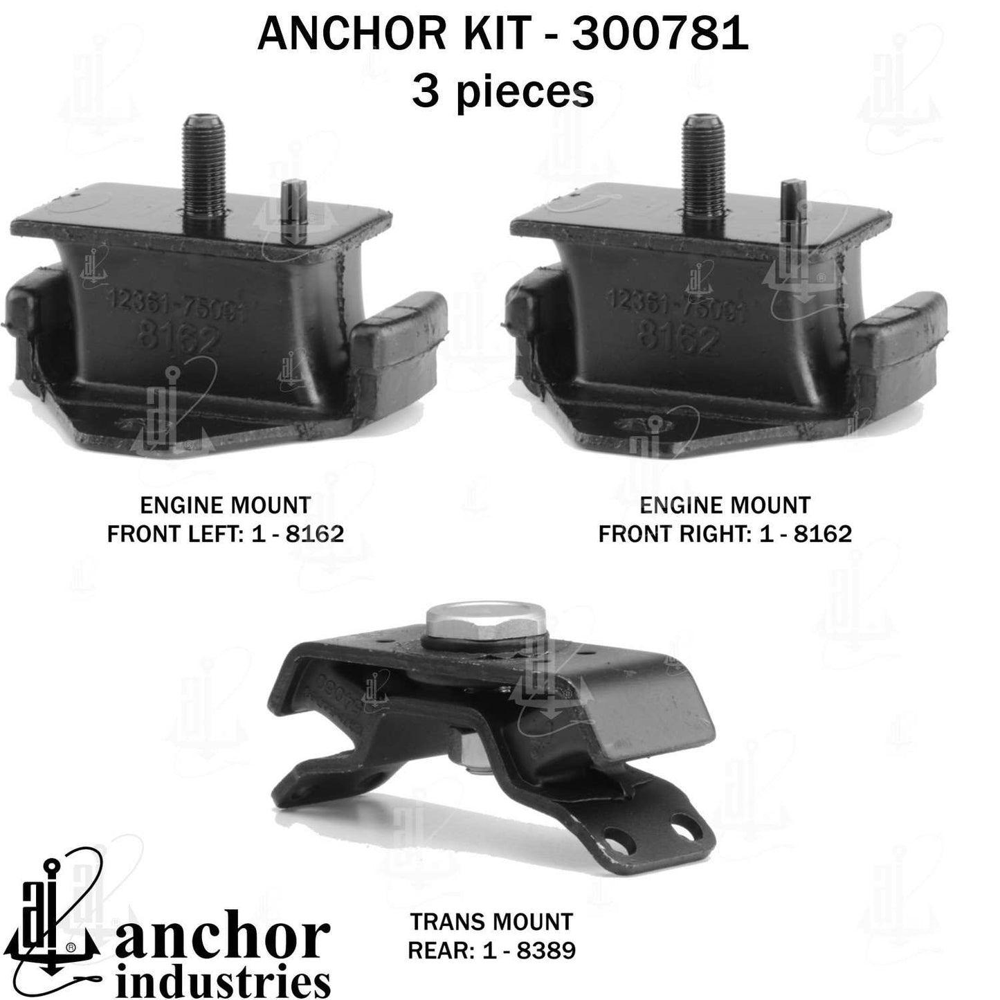 Anchor Engine Mount Kit 300781