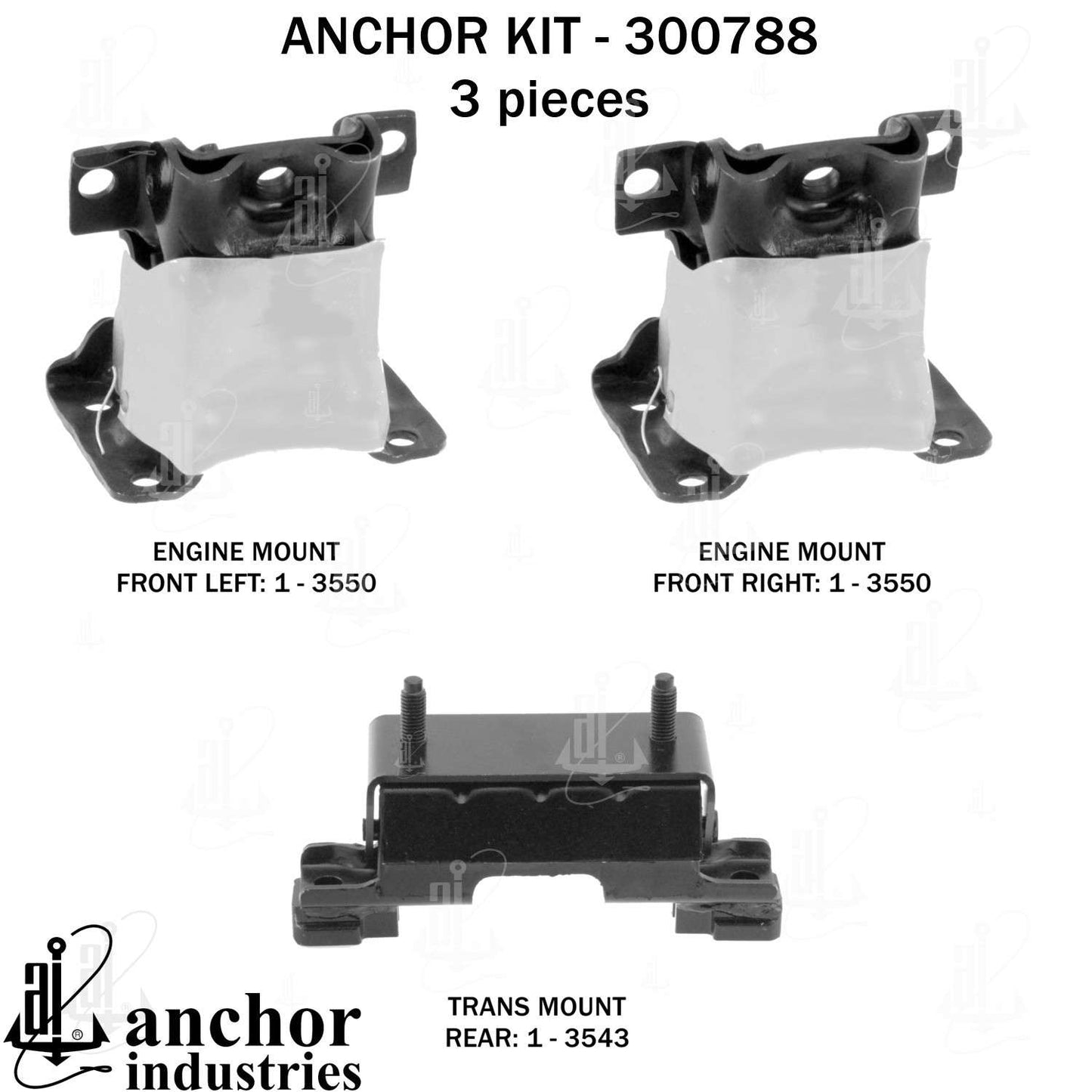 Anchor Engine Mount Kit 300788