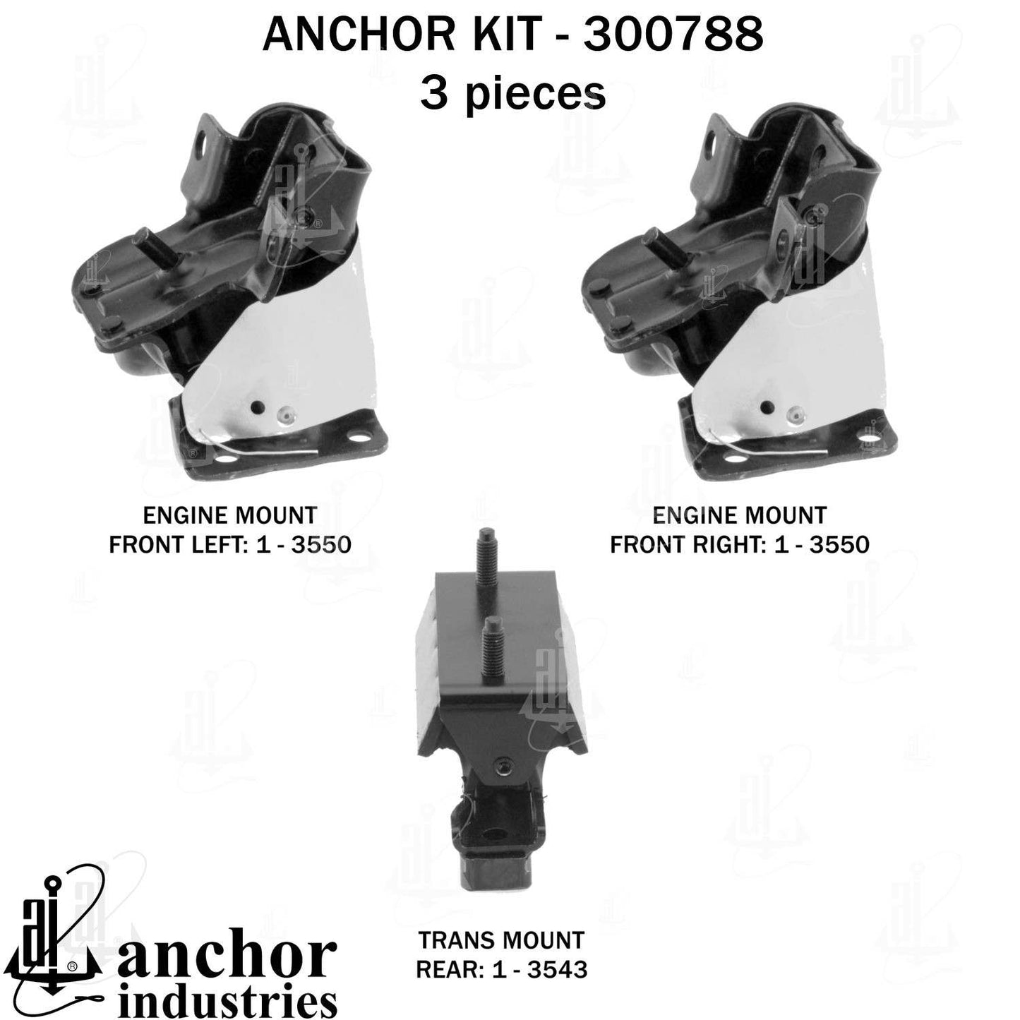 Anchor Engine Mount Kit 300788