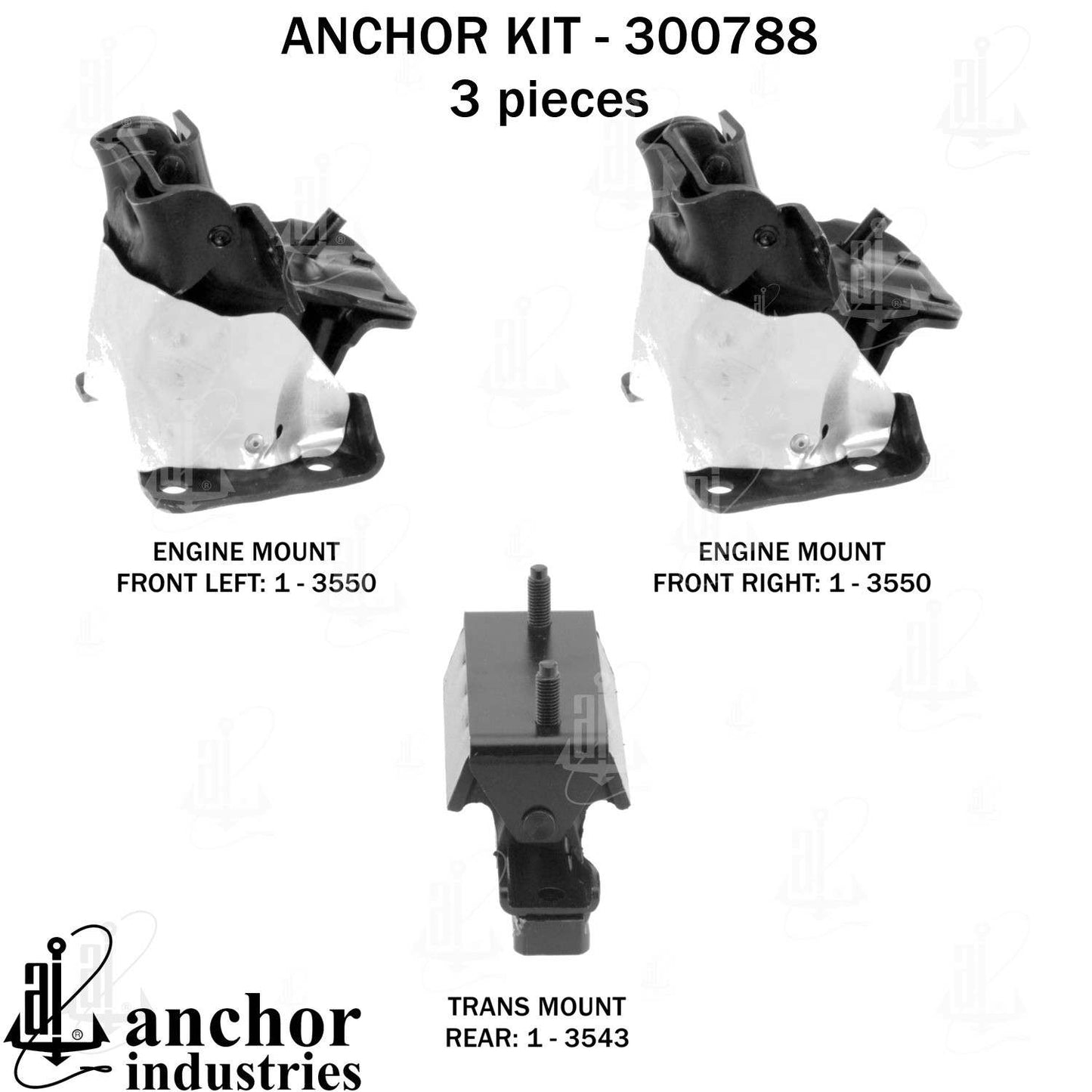 Anchor Engine Mount Kit 300788