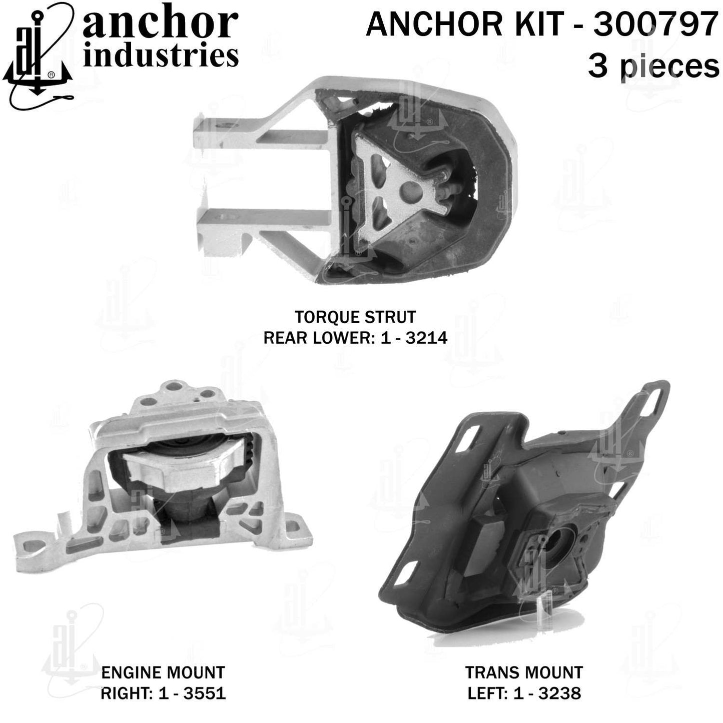 Anchor Engine Mount Kit 300797