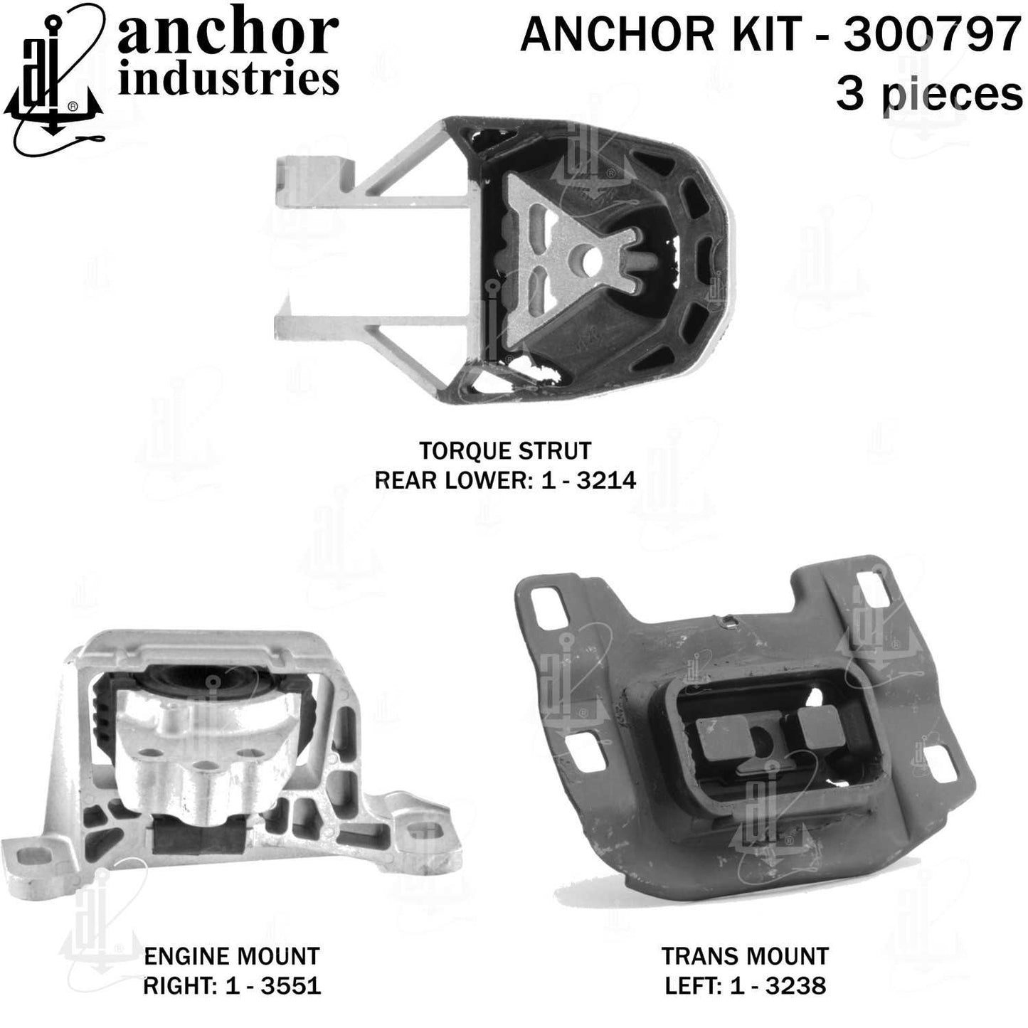 Anchor Engine Mount Kit 300797