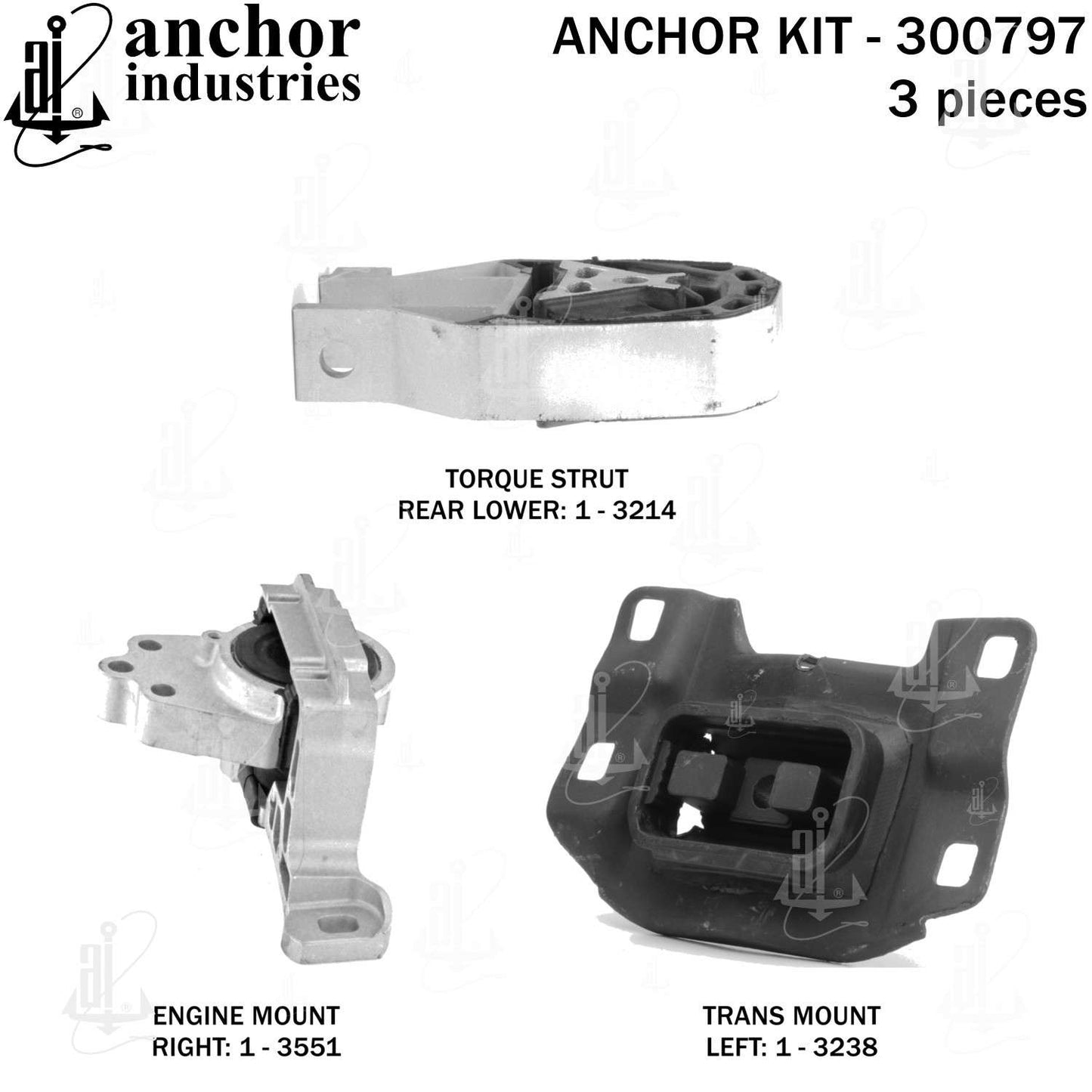 Anchor Engine Mount Kit 300797