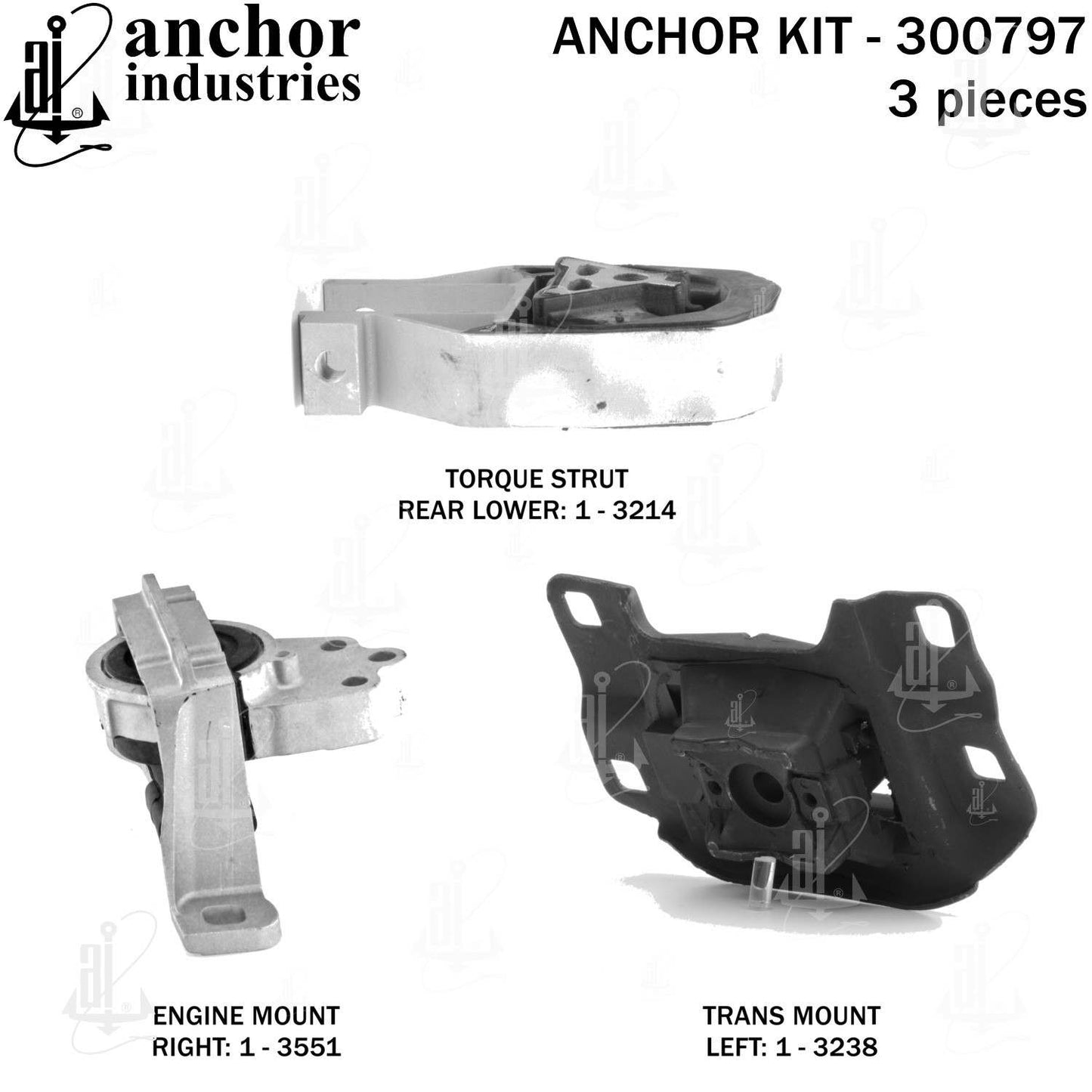 Anchor Engine Mount Kit 300797