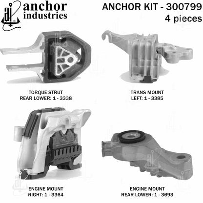 Anchor Engine Mount Kit 300799