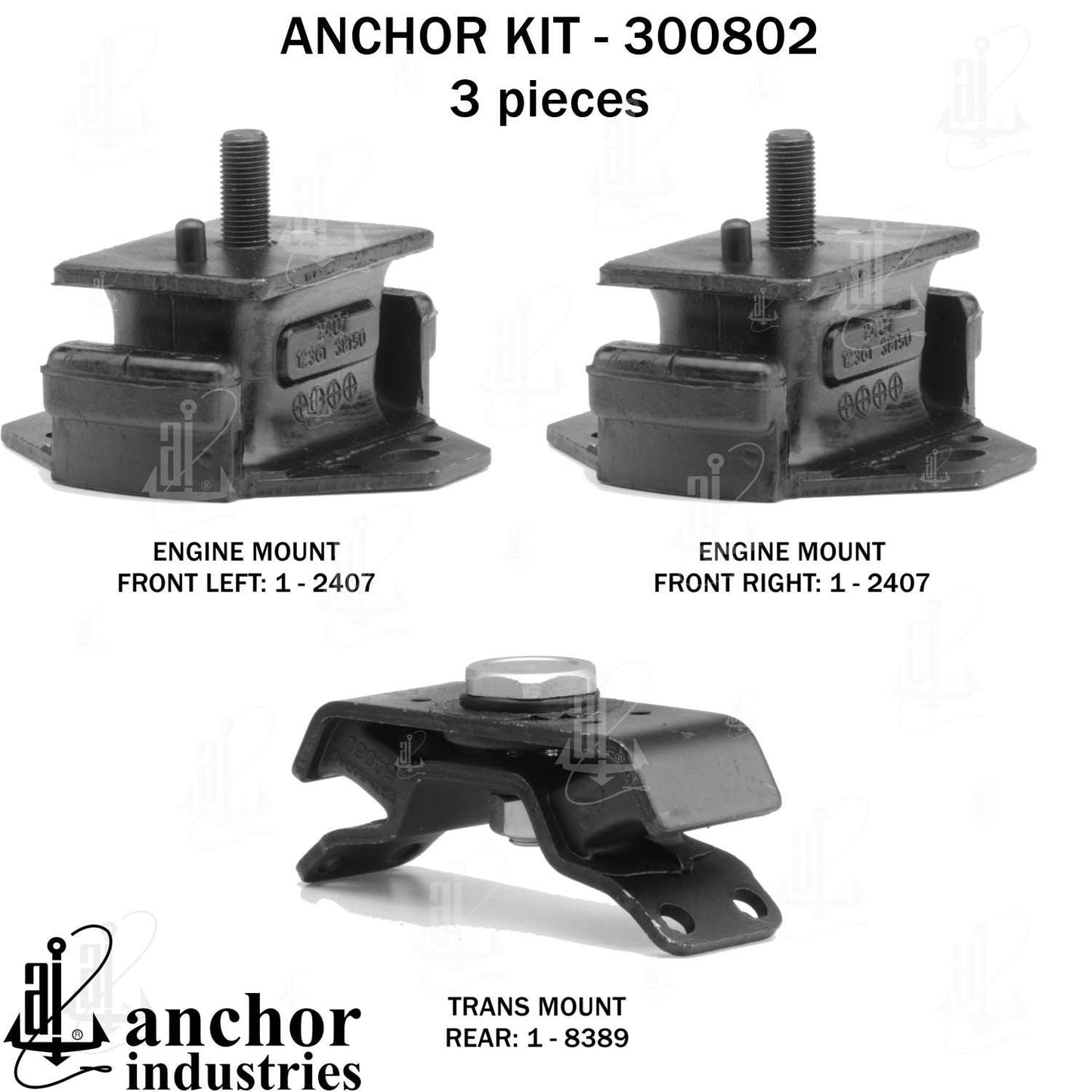 Anchor Engine Mount Kit 300802