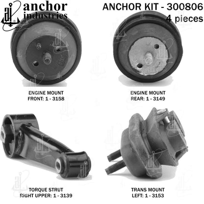 Anchor Engine Mount Kit 300806