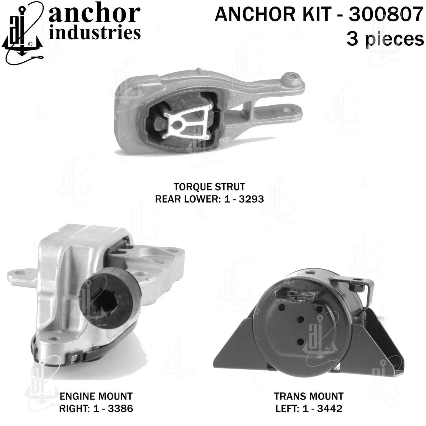 Anchor Engine Mount Kit 300807