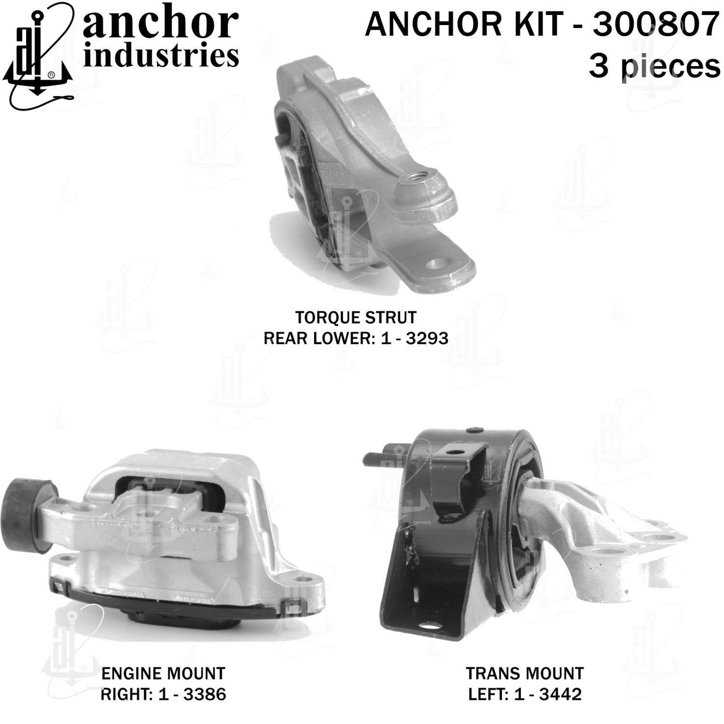 Anchor Engine Mount Kit 300807