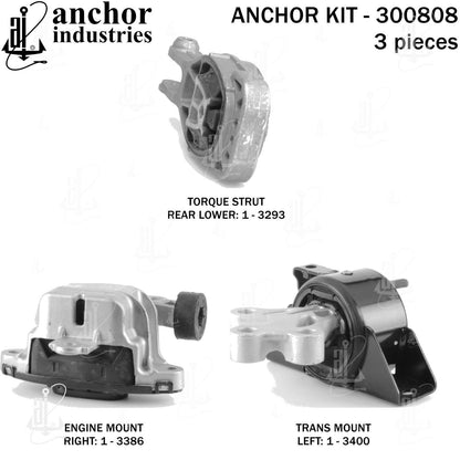 Anchor Engine Mount Kit 300808