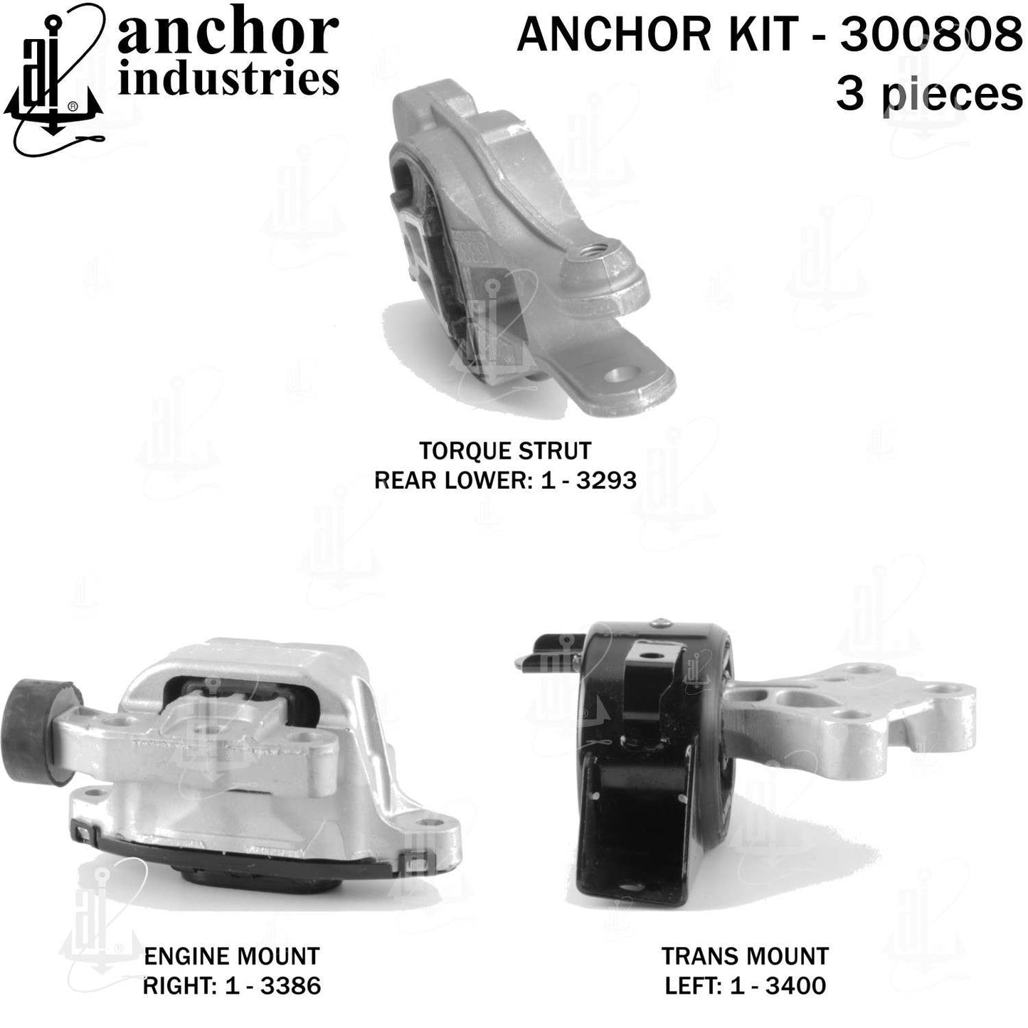 Anchor Engine Mount Kit 300808