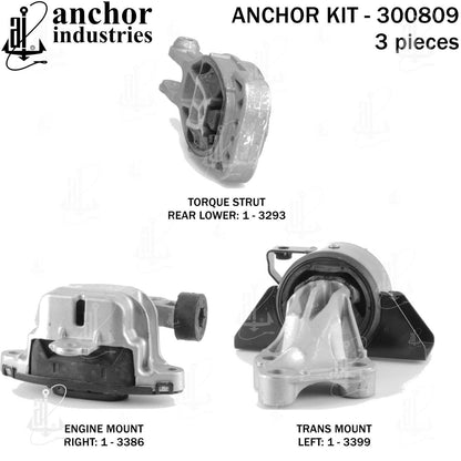 Anchor Engine Mount Kit 300809