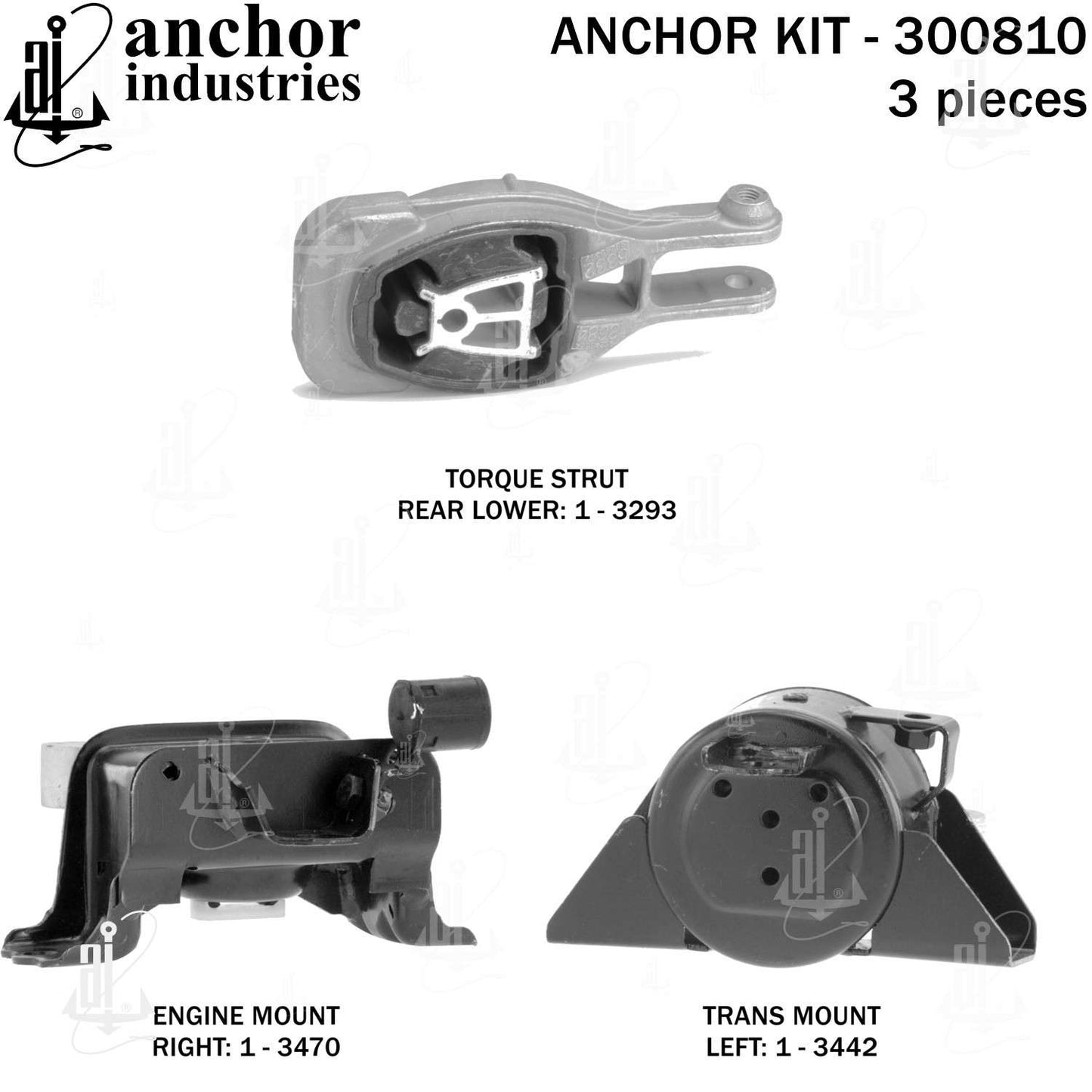 Anchor Engine Mount Kit 300810
