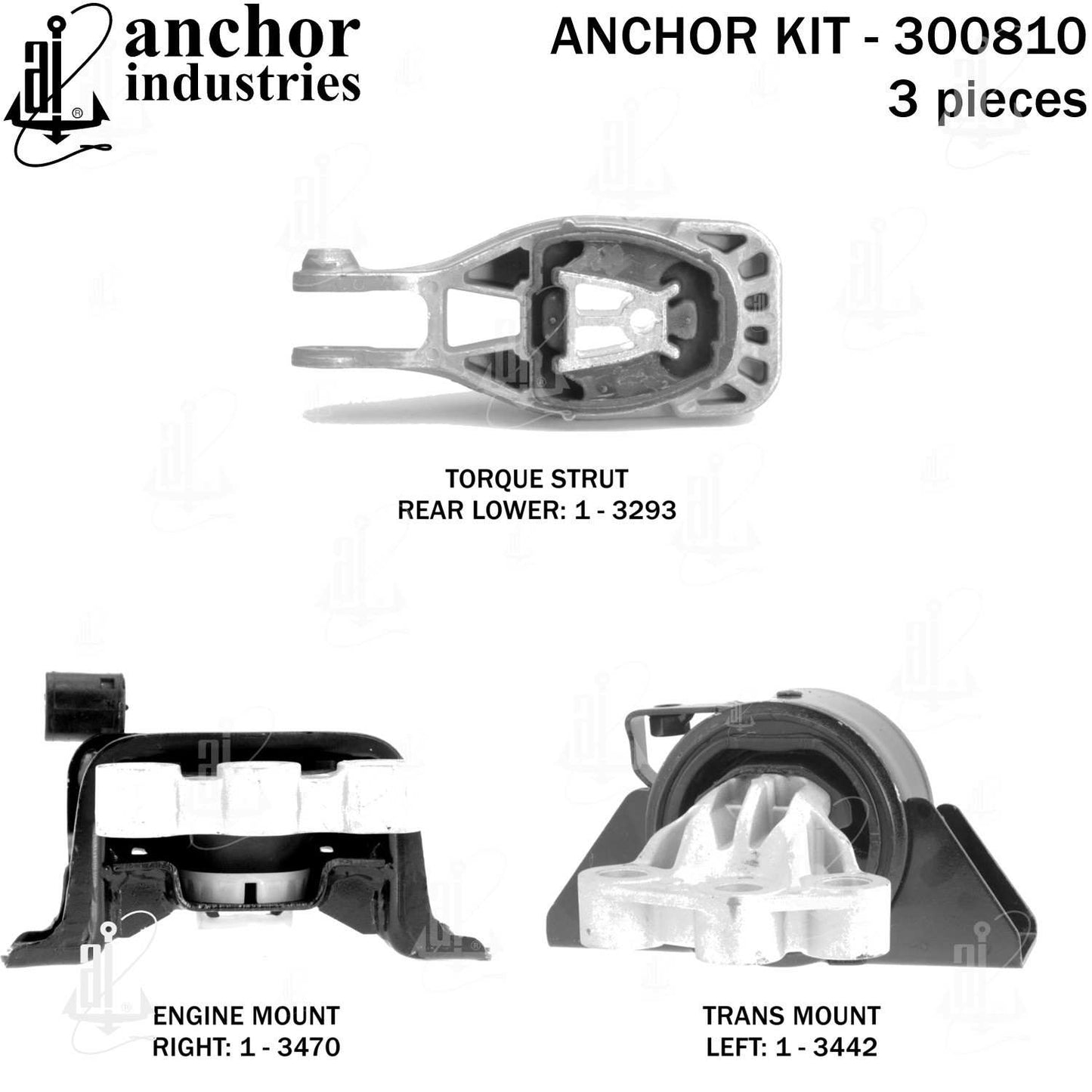 Anchor Engine Mount Kit 300810