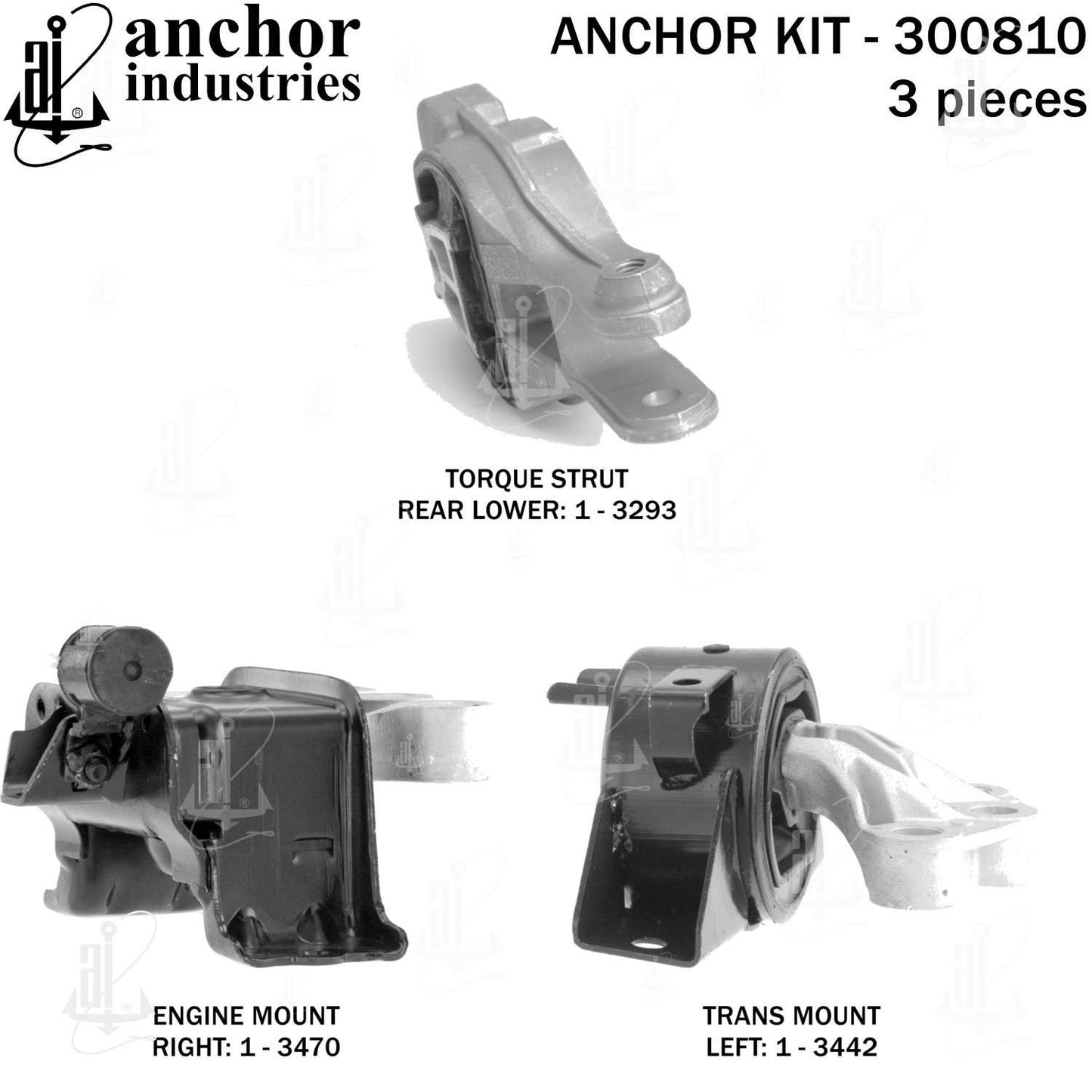 Anchor Engine Mount Kit 300810
