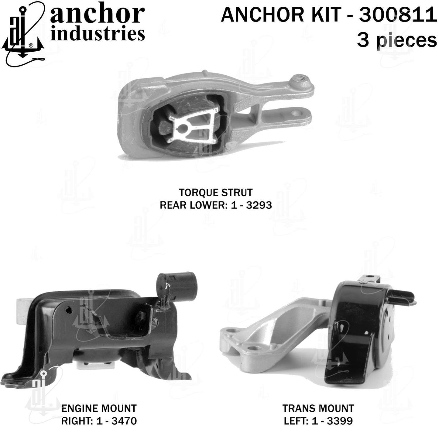 Anchor Engine Mount Kit 300811
