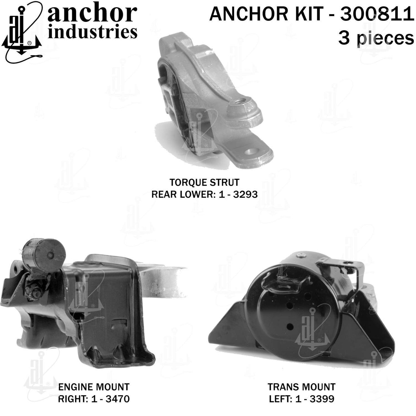 Anchor Engine Mount Kit 300811