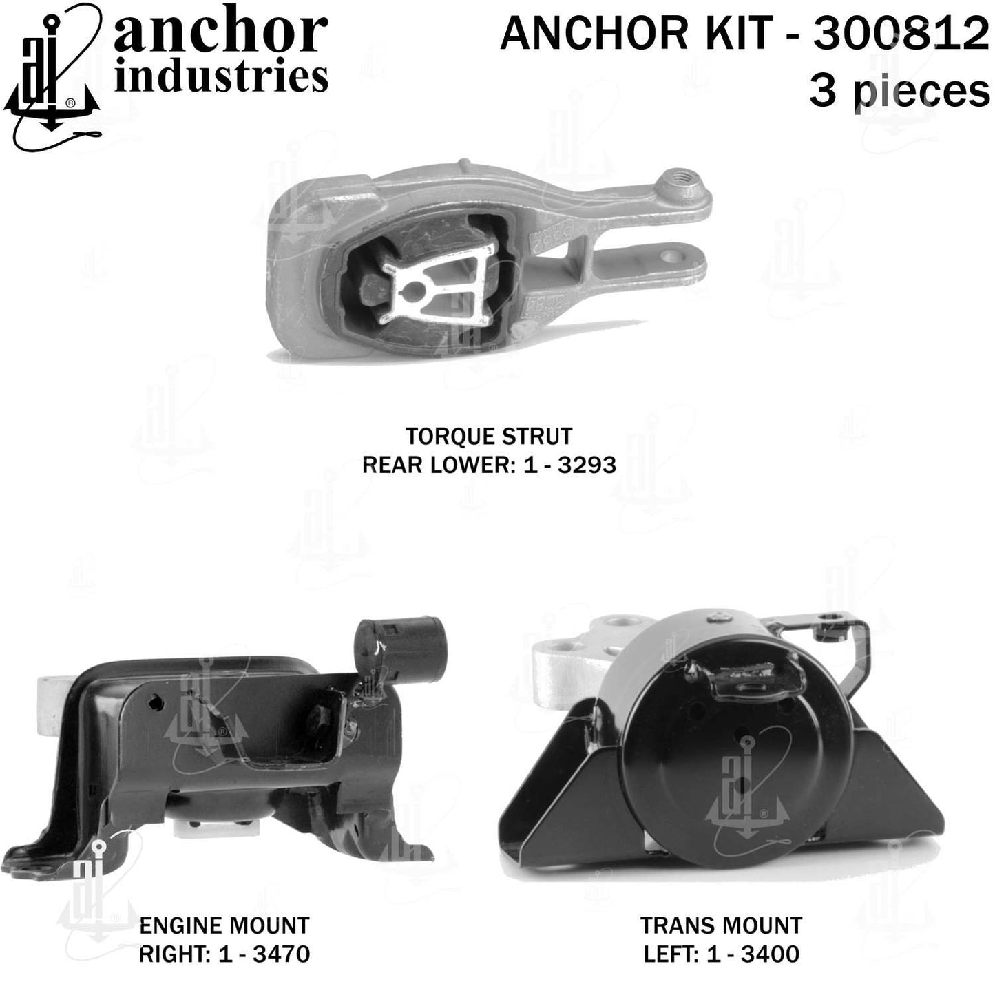 Anchor Engine Mount Kit 300812