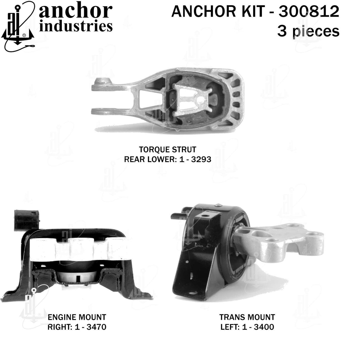 Anchor Engine Mount Kit 300812
