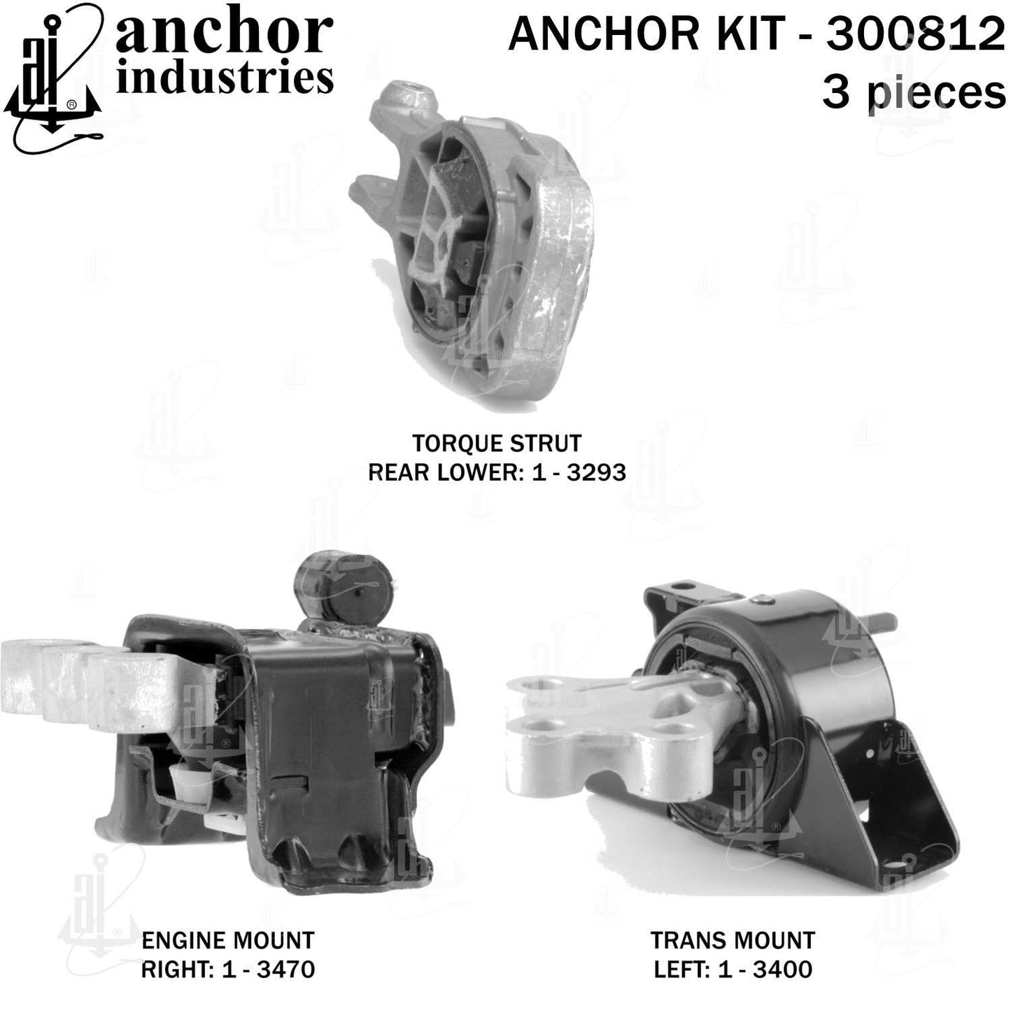 Anchor Engine Mount Kit 300812
