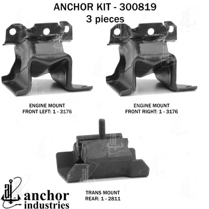 Anchor Engine Mount Kit 300819