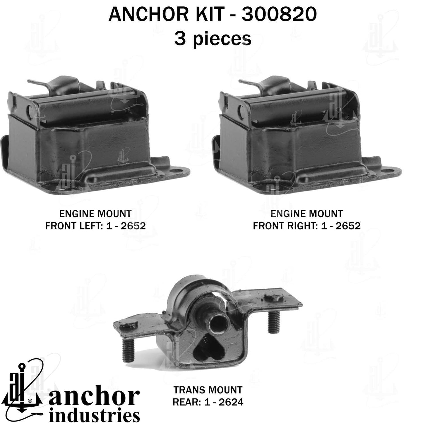 Anchor Engine Mount Kit 300820