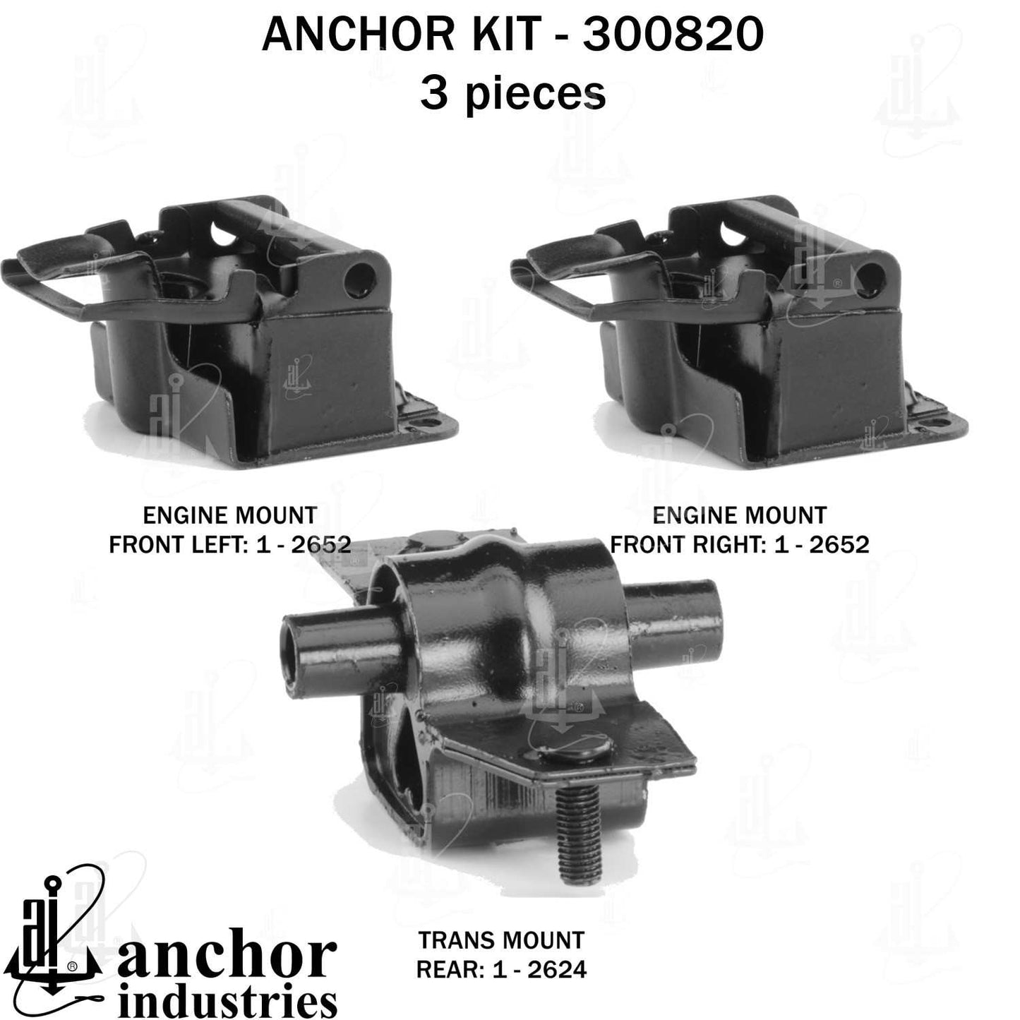 Anchor Engine Mount Kit 300820