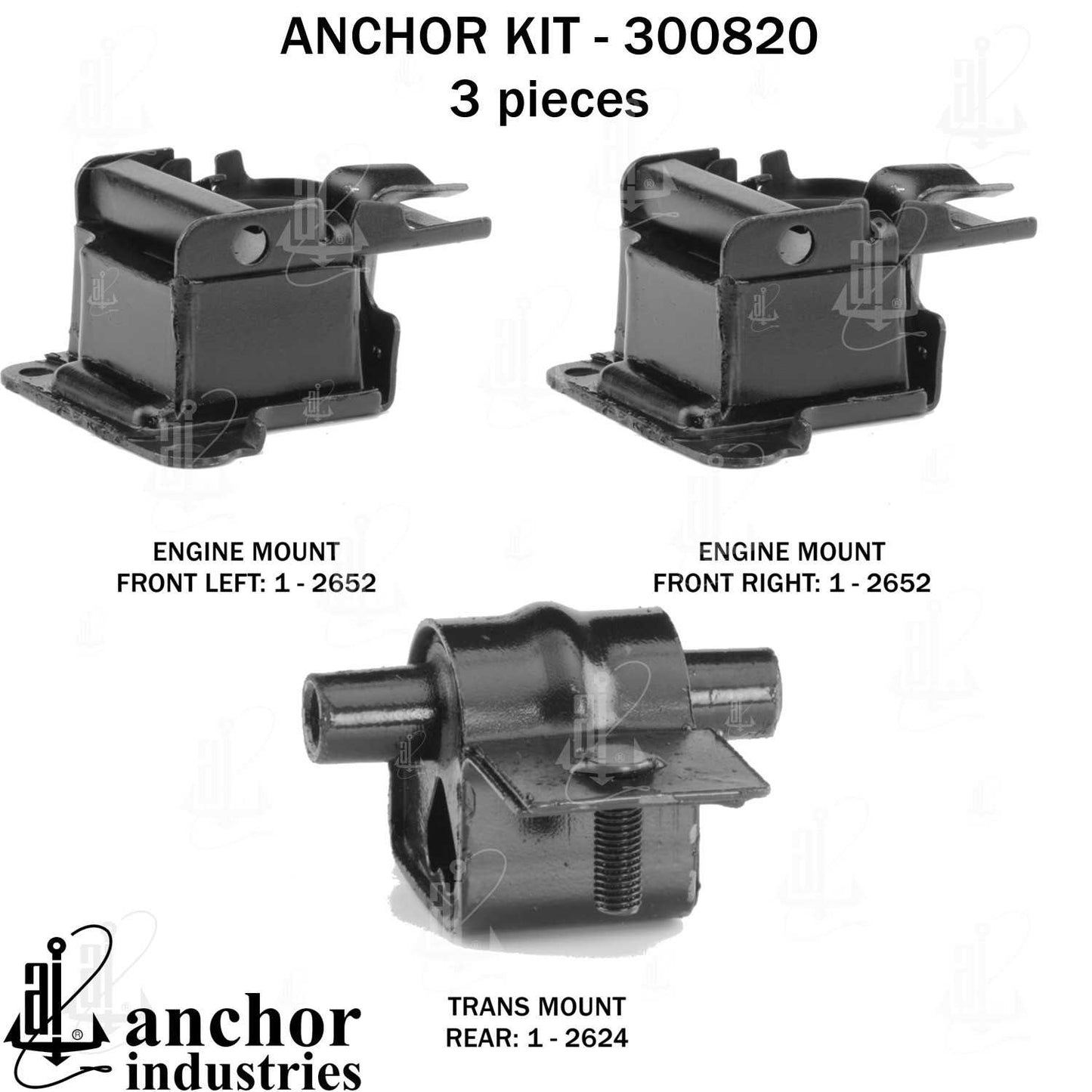 Anchor Engine Mount Kit 300820