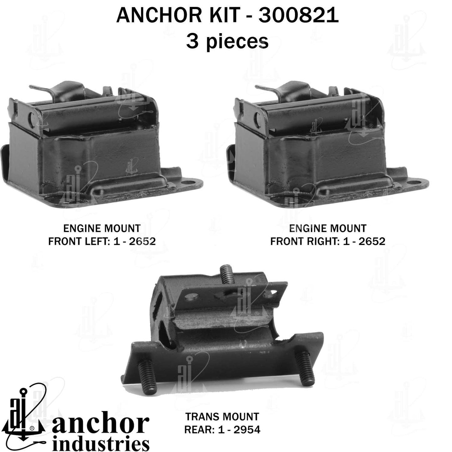 Anchor Engine Mount Kit 300821