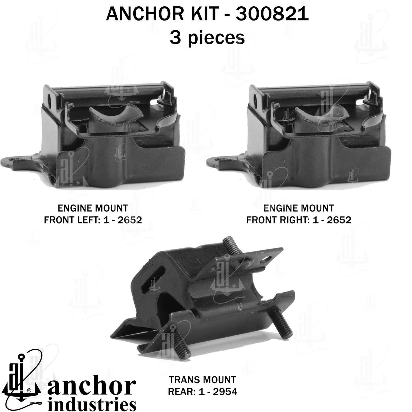 Anchor Engine Mount Kit 300821