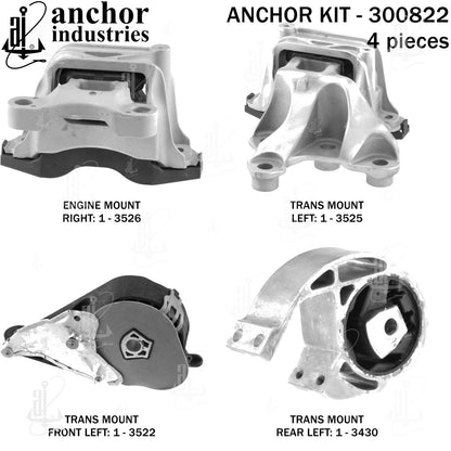 Anchor Engine Mount Kit 300822 image 5