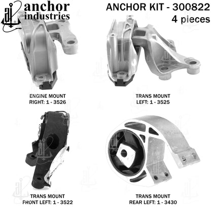 Anchor Engine Mount Kit 300822 image 4